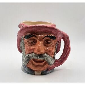 Widecombe Pottery Jan Stewer Mini Character Mug